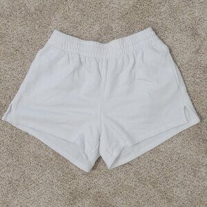 Abercrombie & Fitch White Lounge Shorts